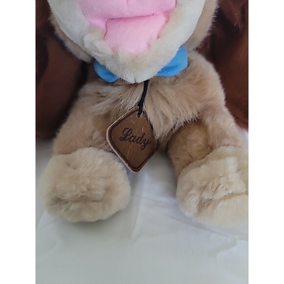 Lady and the Tramp Dog Plush 11" Disney Dog Character Walt Disney Stuffed Animal - Picture 3 of 16